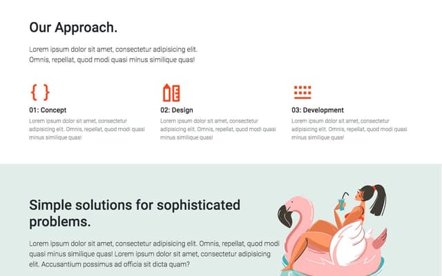 Lustra HTML Template